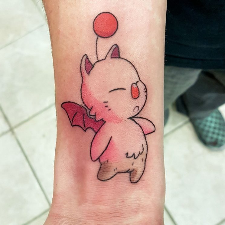 Moogle character from final fantasy.