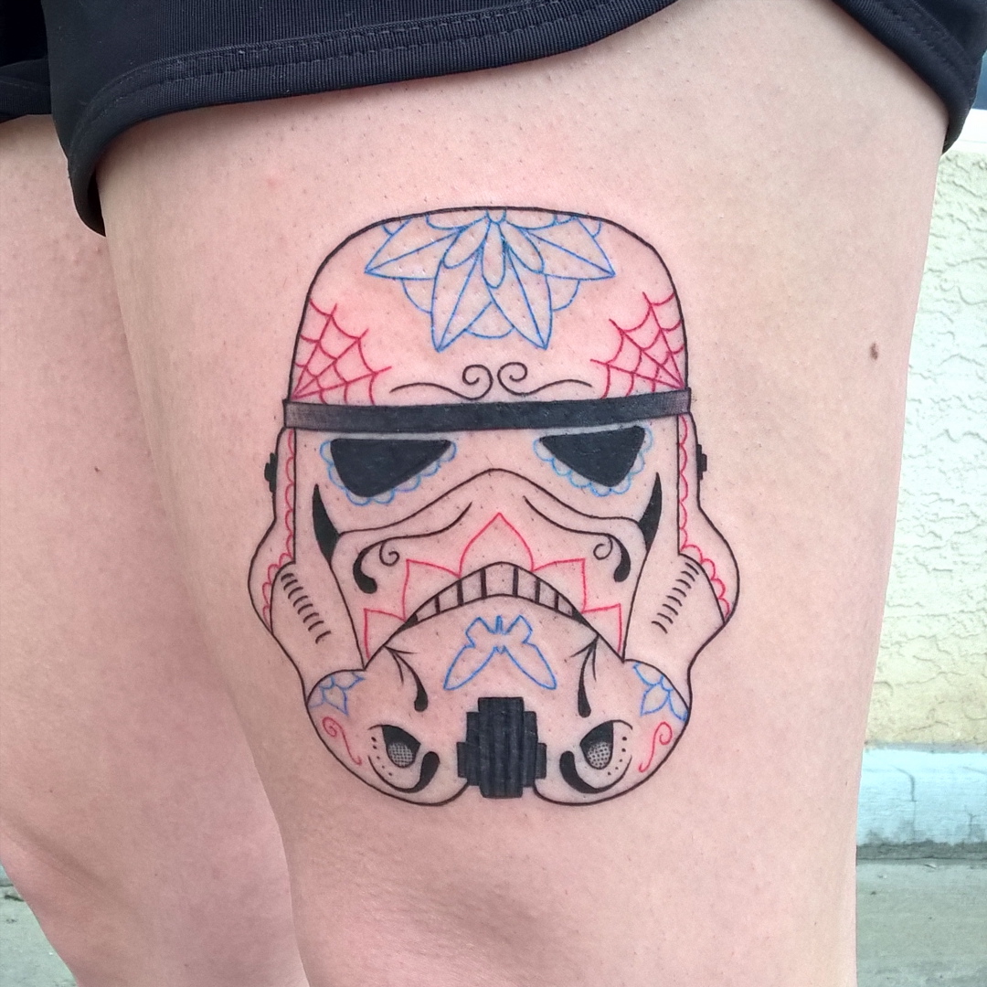 Hello Kitty Stormtrooper Tattoo 1  My tattoo 42509 Don  Flickr