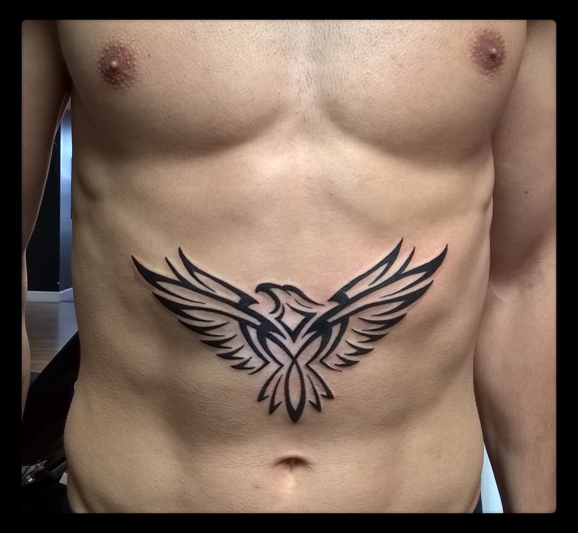 Cool Tribal Eagle Tattoo Tattoo Idea